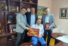 Општина Чајетина приредила пријем за светског шампиона Александра Радишића