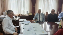 Председник општине Чајетина, Милан Стаматовић са Зораном Анђелковићем, директором Поште Србије